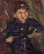 Chaim Soutine L-Etudiant oil